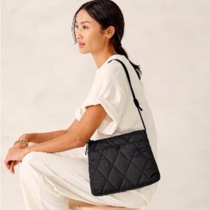 Vera Bradley Black Quilted Crossbody Bag
